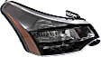 Driver and Passenger Side Headlights, with Bulbs, Halogen, Coupe/Sedan