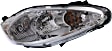2011 Ford Fiesta SE 4 Cyl 1.6L - Driver and Passenger Side Halogen Headlight, With bulb(s), For Models Without Appearance Package, OE Replacement