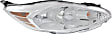 2011-2013 Ford Fiesta - Driver and Passenger Side Headlights, with Bulbs, Halogen, For Models without Appearance Package, CAPA Certified