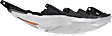2011-2013 Ford Fiesta - Driver and Passenger Side Headlights, with Bulbs, Halogen, For Models without Appearance Package, CAPA Certified