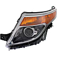 2015 Ford Explorer - Driver and Passenger Side Halogen Headlight, With bulb(s), OE Replacement