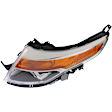 2015 Ford Explorer - Driver and Passenger Side Halogen Headlight, With bulb(s), OE Replacement