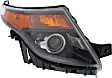 Driver and Passenger Side Halogen Headlight, With bulb(s), OE Comparable Finish