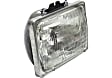 Driver and Passenger Side Halogen Headlight, With bulb(s), OE Replacement
