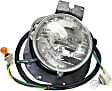 Driver and Passenger Side, Outer Halogen Headlight, With bulb(s), OE Replacement