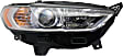 Driver and Passenger Side Halogen Headlight, With bulb(s), OE Replacement, CAPA Certified