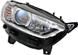 Driver and Passenger Side Halogen Headlight, With bulb(s), OE Replacement, CAPA Certified
