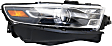 Driver and Passenger Side Headlights, with Bulbs, Halogen, Sedan, Production Date From February 6 2014