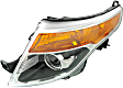 Driver and Passenger Side Headlights, without Bulbs, HID/Xenon, without HID Bulbs and ballast