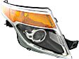 Driver and Passenger Side Headlights, without Bulbs, HID/Xenon, without HID Bulbs and ballast