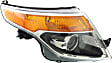 Driver and Passenger Side Headlights, without Bulbs, HID/Xenon, without HID Bulbs and ballast