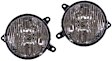 2010-2012 Ford Mustang - Front, Driver and Passenger Side Fog Lights, With Bulb(s), Halogen