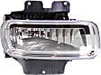 Front, Driver and Passenger Side Fog Lights, with Bulbs, Halogen, with Mounting Bracket