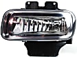 Front, Driver and Passenger Side Fog Lights, with Bulbs, Halogen, with Mounting Bracket