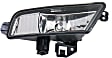 Front, Driver and Passenger Side Fog Lights, With Bulb(s), Halogen