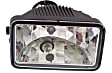 Front, Driver and Passenger Side Fog Lights, With bulb(s), Halogen