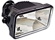 Front, Driver and Passenger Side Fog Lights, With bulb(s), Halogen