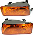 Front, Driver and Passenger Side Fog Lights, With Bulb(s), Halogen