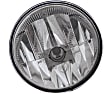 Front, Driver and Passenger Side Halogen Fog Light, With bulb(s)