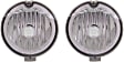 Front, Driver and Passenger Side Fog Lights, Without Bulb(s), Halogen