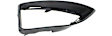 Front, Driver and Passenger Side Fog Light Trims, Textured Black
