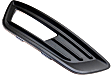 Front, Driver and Passenger Side Fog Light Trims, Textured Black, For Models Without Sport Package and Appearance Package