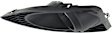 Front, Driver and Passenger Side Fog Light Trims, Textured Black
