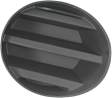 Fog Light Cover - Front, Driver and Passenger Side, Textured Black
