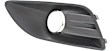 2013-2018 Ford C-Max - Front, Driver and Passenger Side Fog Light Trims, Textured Black