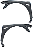 Front, Driver and Passenger Side Fenders, CAPA CERTIFIED