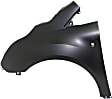 Front, Driver and Passenger Side Fenders, With turn signal light hole