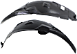 2010-2014 Ford Mustang - Front, Driver and Passenger Side, Front Section, Fender Liner