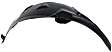 2010-2014 Ford Mustang - Front, Driver and Passenger Side, Front Section, Fender Liner