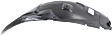 2010-2014 Ford Mustang - Front, Driver and Passenger Side, Front Section, Fender Liner