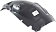 2010-2014 Ford Mustang - Front, Driver and Passenger Side, Front Section, Fender Liner
