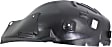 2010-2014 Ford Mustang - Front, Driver and Passenger Side, Front Section, Fender Liner