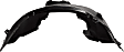 2017 Ford Focus - Front, Driver and Passenger Side Fender Liner