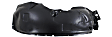 Front, Driver and Passenger Side, Fender Liner