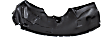 Front, Driver and Passenger Side, Fender Liner