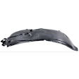 2011-2016 Ford F-250 Super Duty - Front, Driver and Passenger Side, Fender Liner, CAPA CERTIFIED