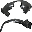 Front, Driver and Passenger Side, Fender Liner
