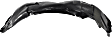 Front, Driver and Passenger Side, Fender Liner