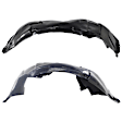 Front, Driver and Passenger Side, Fender Liner, CAPA CERTIFIED