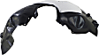2015 Ford Transit Connect - Front, Driver and Passenger Side Fender Liner, Mini Passenger Van