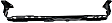 Radiator Support Upper Tie Bar and Lower Crossmember