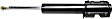 Bare Strut - Front, Driver and Passenger Side, RWD