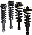 Front and Rear, Driver and Passenger Side Fully Loaded Strut