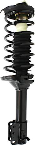 Fully Loaded Strut - Rear, Driver and Passenger Side, Coupe/Sedan, Non-ABS, FWD
