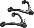 Front, Driver and Passenger Side, Upper Control Arms