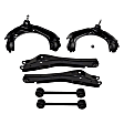 Front and Rear, Driver and Passenger Side Control Arms
